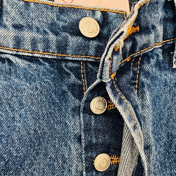 Revice The Ex Boyfriend Jean Friend Zone Medium Blue Denim Wash, Size 28 - Picture 10 of 12